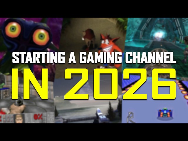 So You Want To Start a Gaming Channel in 2026.. Let's Talk About It