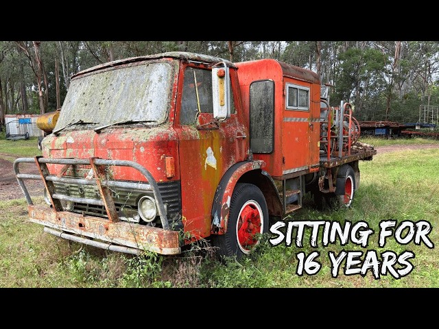 WILL IT START? Ford Fire Truck Sitting For Years