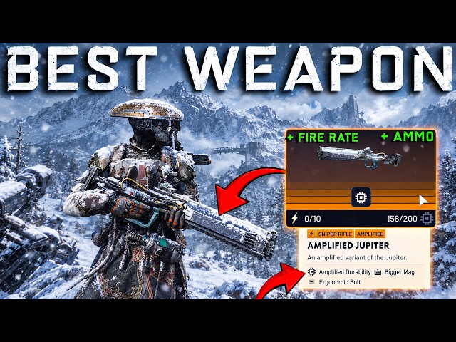 The New AMPLIFIED JUPITER Is The BEST Weapon In ARC Raiders