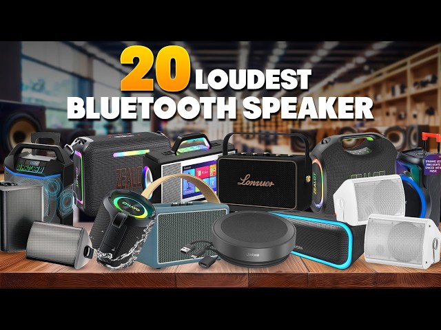 Top 20 Loudest Bluetooth speaker on Amazon for Music Lovers