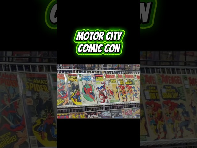 I went to Motor City Comic Con...and bought a ton of comics!