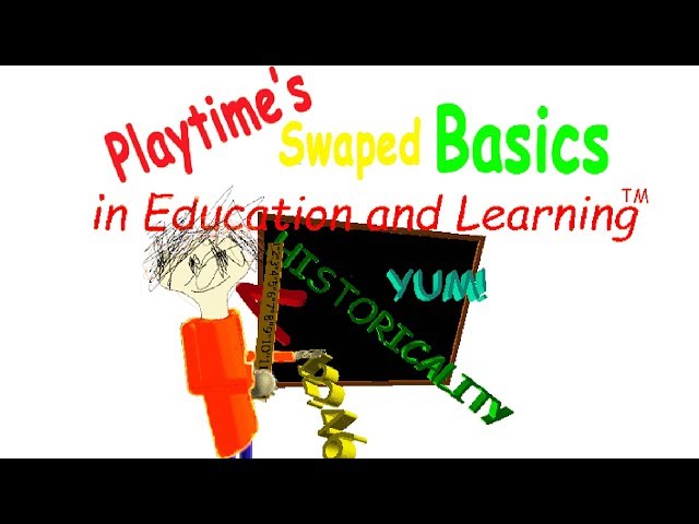 Playtime's Swapped Basics Is Such A HILARIOUS Mod! | Baldi's Basics Mod Gameplay