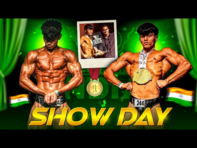 // MUSCLEMANIA 2025 SHOW DAY 🇮🇳//CLASSIC AND MEN'S PHYSIQUE CHAMPION 🥇// ~ARYAN KANDARI