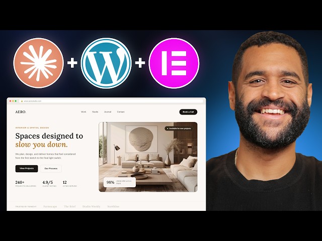 How I Built a Professional WordPress Website with Claude Code + Elementor