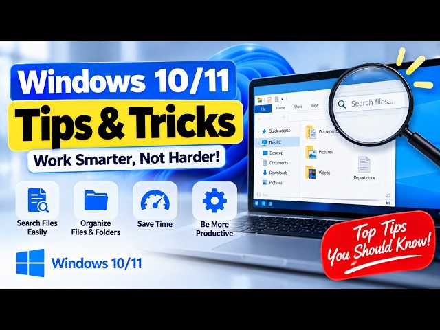 Can't Find a File? Master Windows Search with These Pro Tips