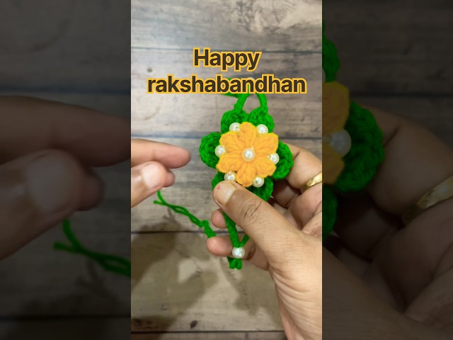 Happy Raksha Bandhan #tukitakicro #tukitakicrochet #beginnercrochet #crochetforbeginners #crochet