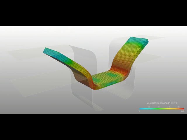 Code-Aster: Blech-Umformsimulation