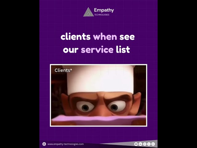 Clients when they see our service list: this reaction 👀😅 #copilot #memes