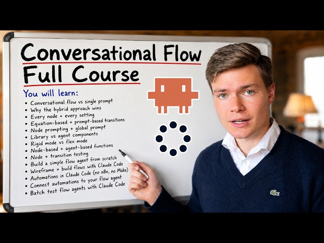 RETELL AI: CONVERSATIONAL FLOW FULL COURSE 4 HOURS (2026)