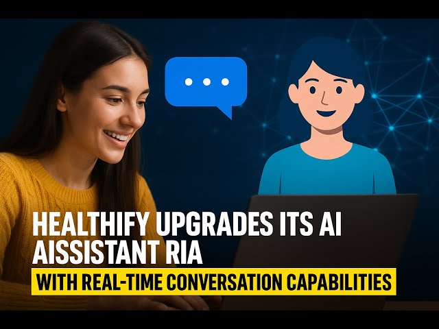 Healthify s AI  FINALLY Talk to a Bot in REAL TIME