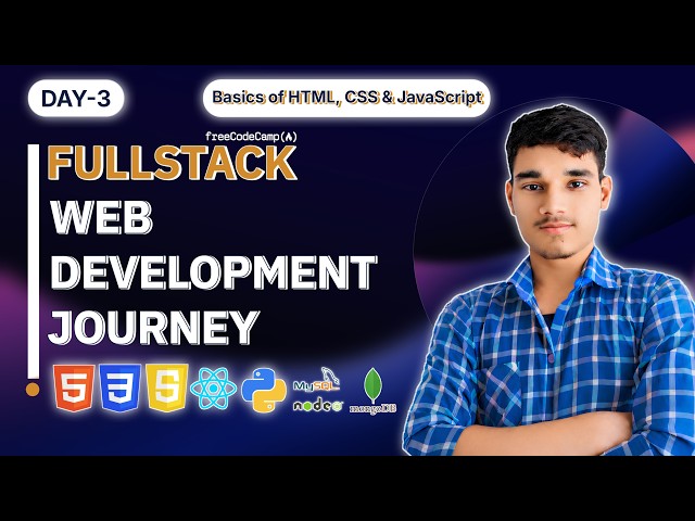 Day-3 | Basics of HTML, CSS, JavaScript | Client-Server Architecture | By Laxman Krishnamurti