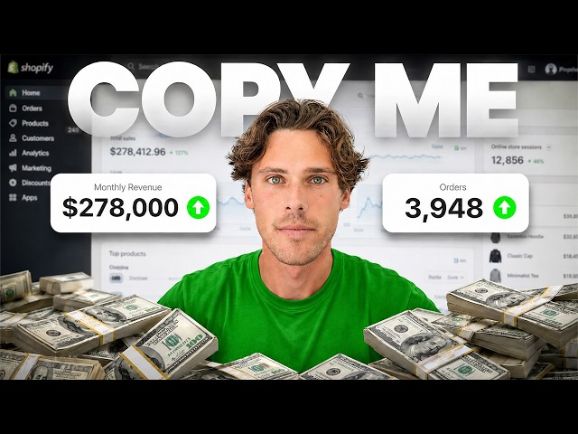 $278K in 30 days on shopify (with proof) just copy my exact store.