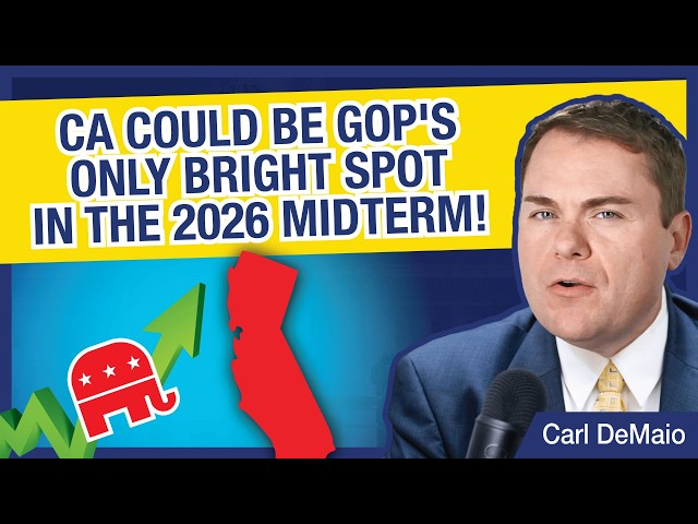 SHOCK! Why CA Could Be GOP's Only Bright Spot in the 2026 Midterm!