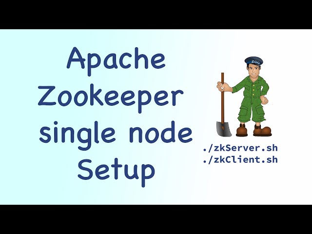 Single node Apache Zookeeper setup on local | Client & Server setup using CLI