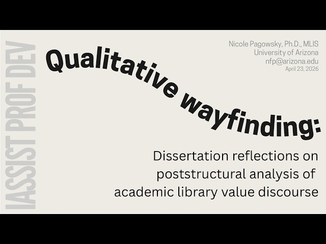 Qualitative wayfinding