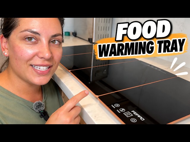 Let's Talk About the FEPPO Electric Warming Tray #ad
