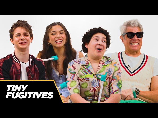 Cast of "Tiny Fugitives" Plays Who's Who