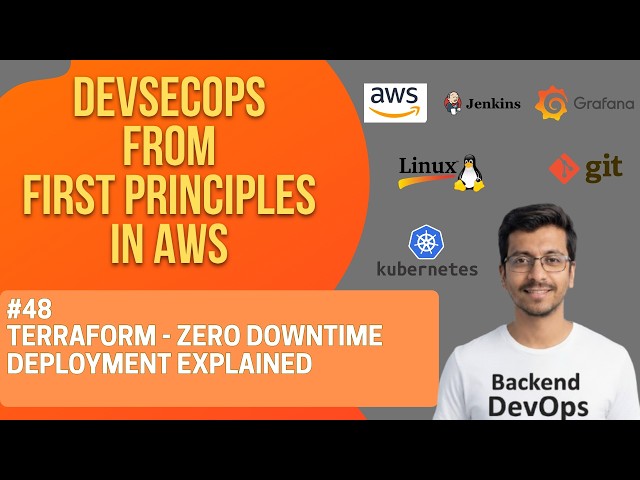 DevSecOps From First Principles in AWS 48 | Terraform Zero Downtime Deployment