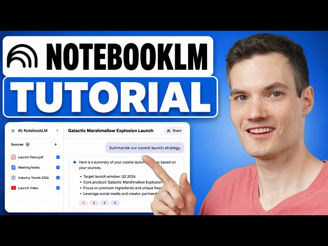 How to Use Google NotebookLM (Full Tutorial)