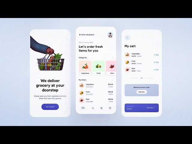🥑📱 Grocery Shop App • Flutter Tutorial ♥