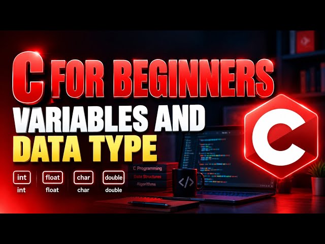 C programming for beginners | Day 2 | Variables and Datatypes in C