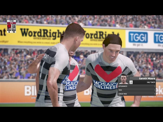 KLASH Season 1 Week 11 Las Vegas Red Devils 3 7 VS Chicago Wolfpack 10 0 Rugby League Live 4