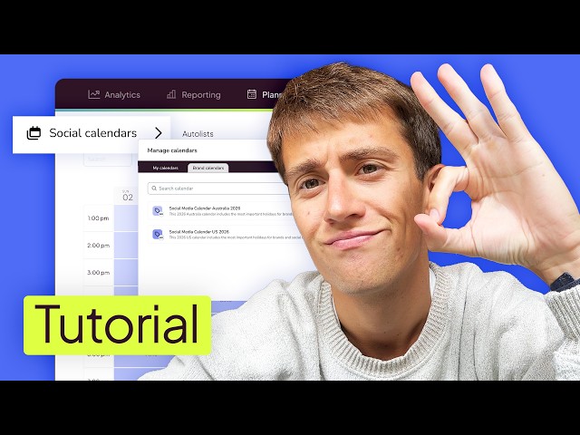 How to add key dates to your social media calendar in Metricool