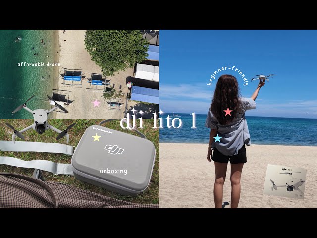 DJI LITO 1 ⋆🫧°✩ | unboxing, beginner-friendly drone, review