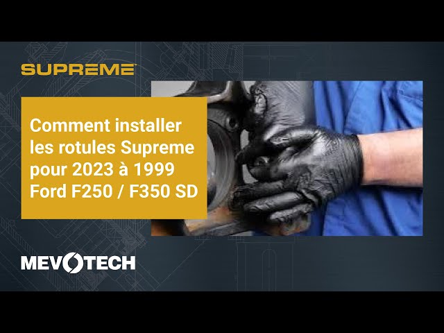 How to Install Supreme Ball Joints for 2023-1999 Ford F250 F350 SD-FR