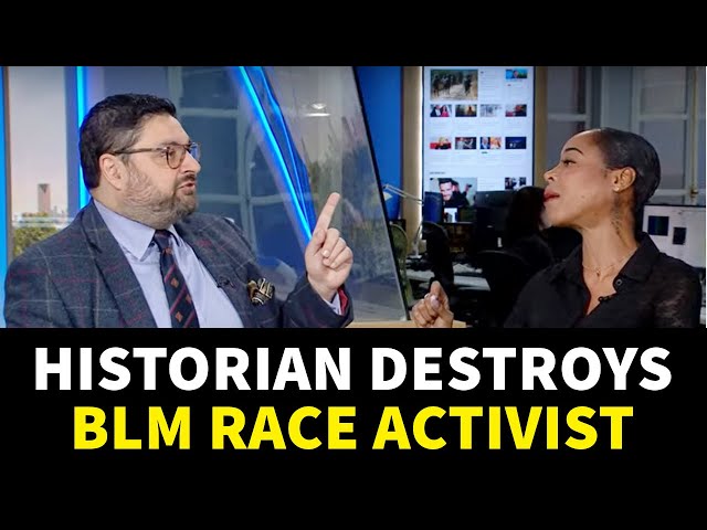 "You're Not a Victim! You're on National TV!" Historian DESTROYS BLM Race Activist Over Reparations