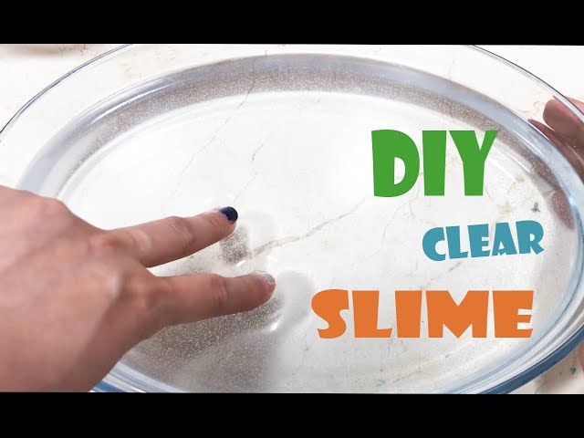 DIY Clear SLIME #1| How To Make SLIME || Boom Slime