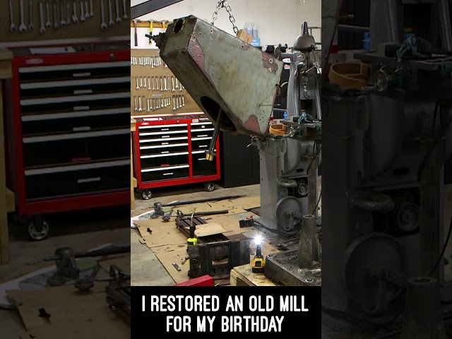 Restoring an old Millport Mill (Bridgeport clone) #millingmachine #restoration