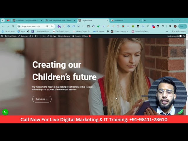 How to Create a Responsive Website with Elementor  WordPress Tutorials #15