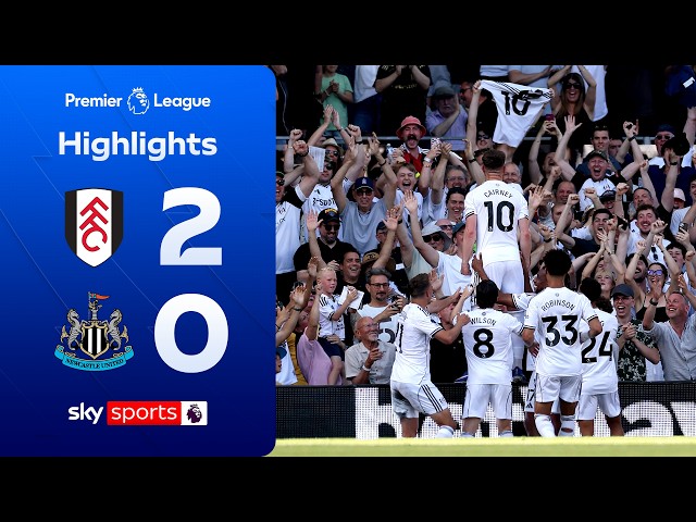 Cairney stunner sees Fulham sign off in style | Fulham 2-0 Newcastle | Premier League Highlights