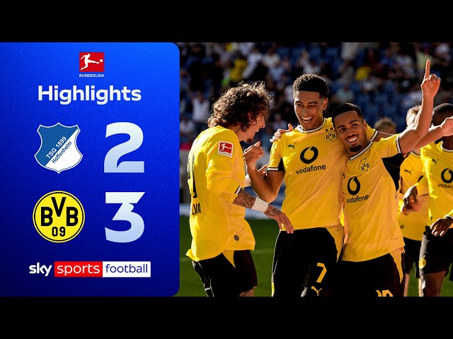 Nwaneri forces own goal in Dortmund win! | Hoffenheim 2-3 Borussia Dortmund | Bundesliga highlights