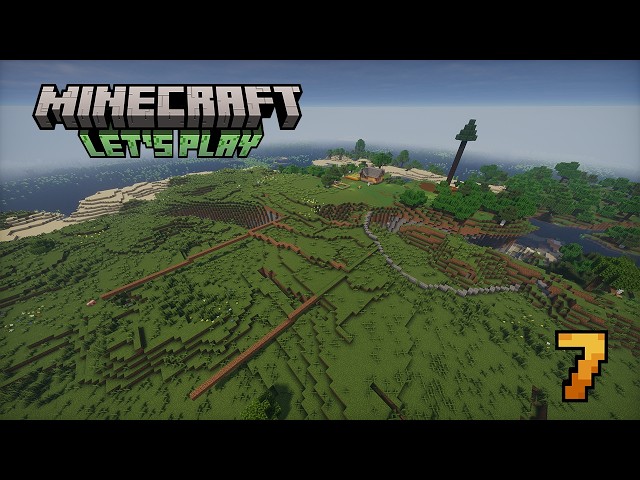 The Beginnings of a Big Project! - Let's Play Minecraft - Ep. 7