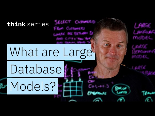 What Are Large Database Models? AI for SQL Data