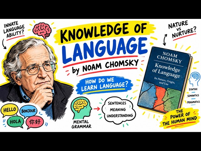 How Your Brain Actually Speaks: Noam Chomsky’s Knowledge of Language  Explained