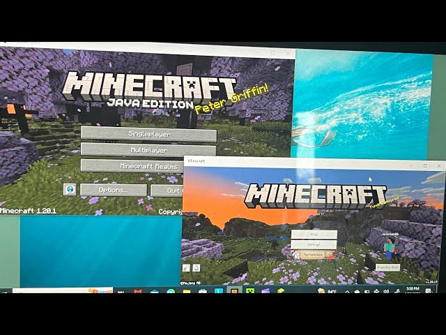 Playing bedrock and Java edition at the same ￼time