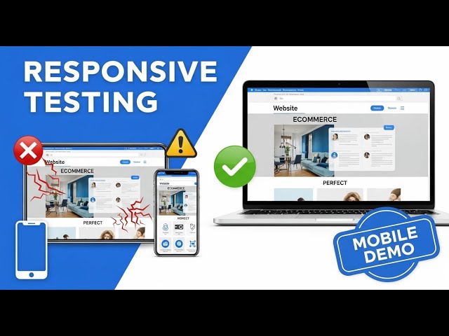 Manual Testing Course Part 5 - Website Responsiveness Testing with Demo