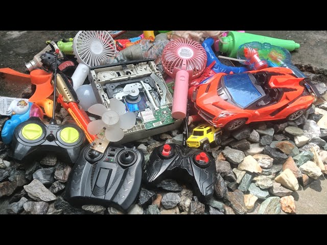 Breaking And Opening Toys And Dc Motor Fan🔫📠🤖🛠 | Working Testing Toys