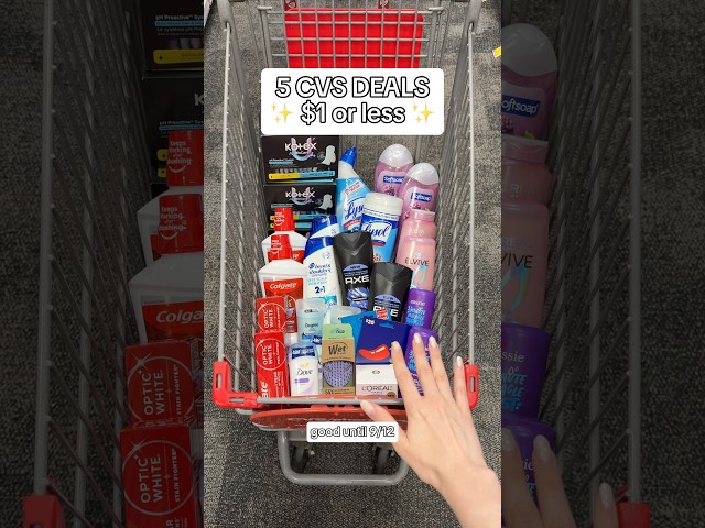5 CVS Deals UNDER $1! π³