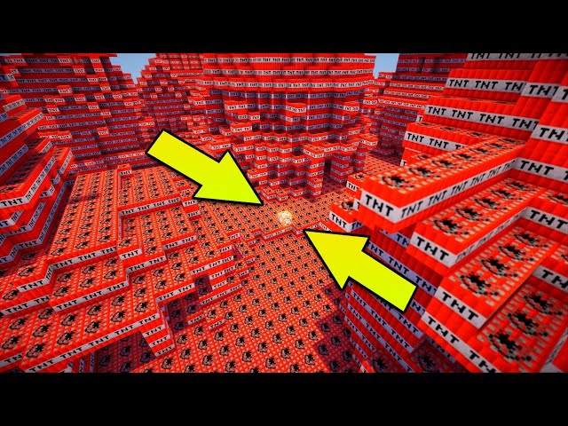 100,000 TNT VS COMMAND BLOCK | Minecraft