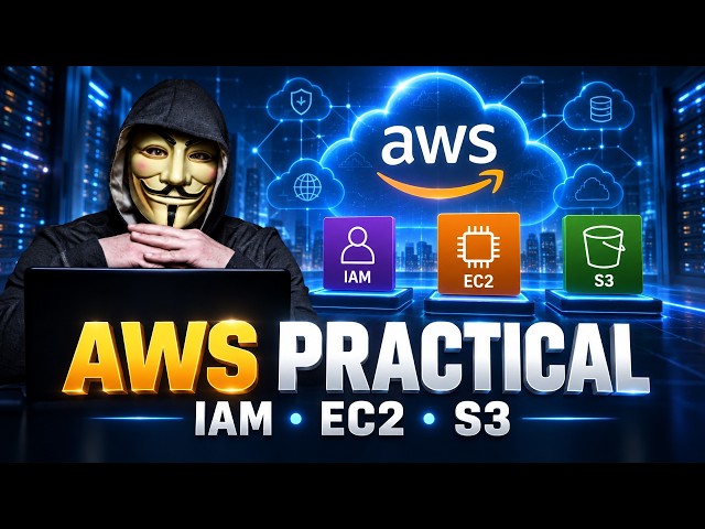 AWS Tutorial for Beginners | IAM User, EC2 Instance & S3 Bucket Complete Setup