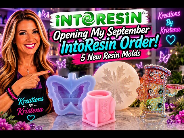 Opening My September IntoResin Order! 5 New Resin Molds | #27