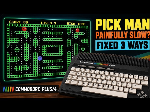 I Optimised This 1985 Commodore BASIC Game 3 Ways — The Speed Jump Is Insane
