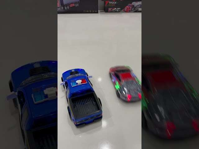 RC Police Car vs LED Car Which Wins City Chase?
