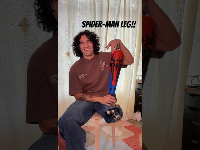 I CUSTOMIZED My Prosthetic Leg!?