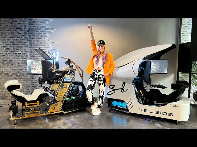 $140,000 Gold Plated Racing Simulators