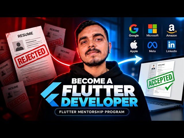 Flutter Mentorship Program 2026 | Get Your Dream Job with Flutter